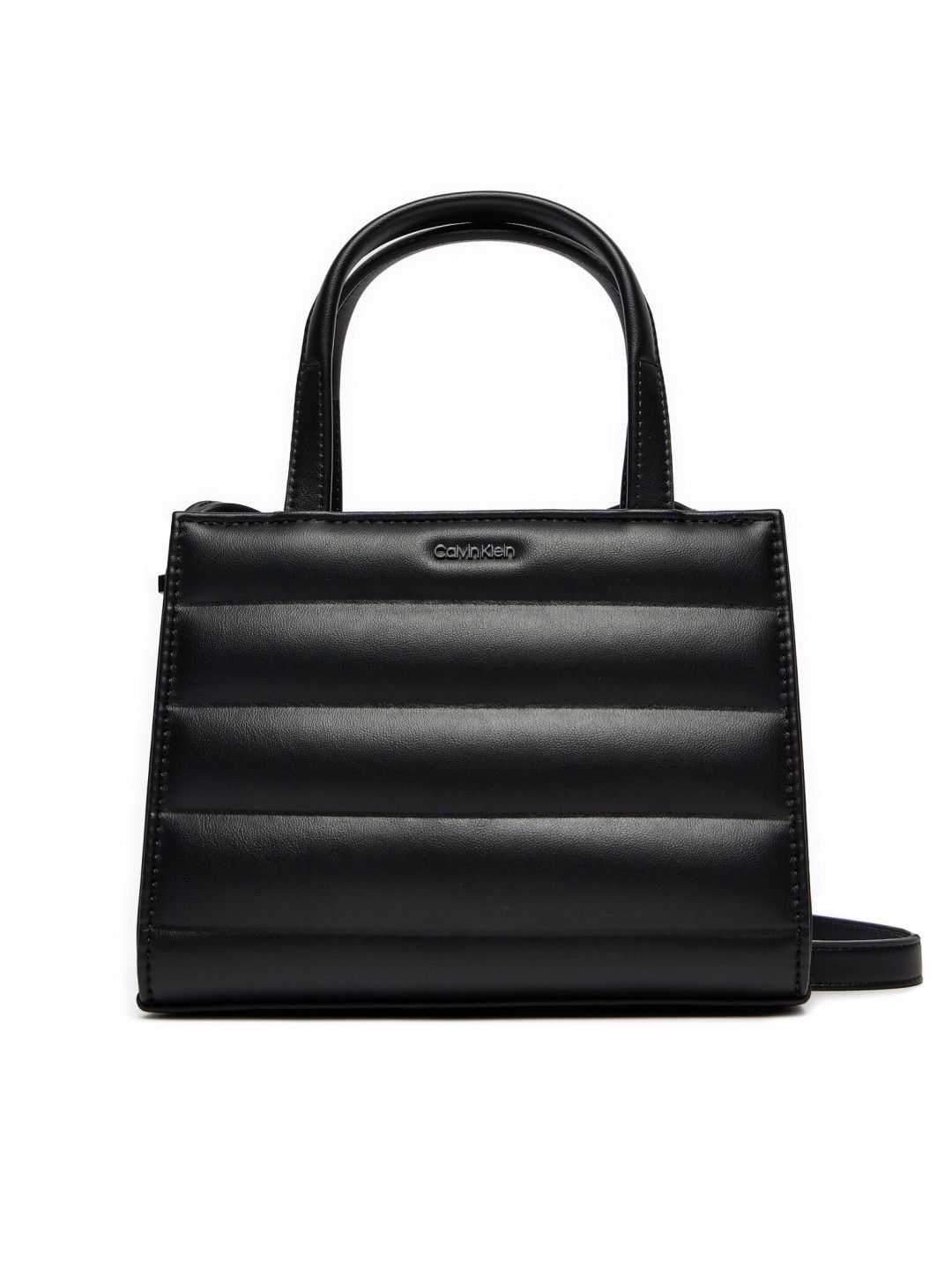 Calvin Klein Kabelka Line Quilt Mini Tote K60K612116 Černá